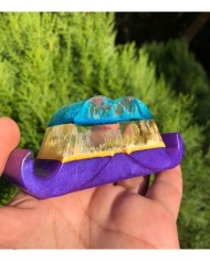 Alkol Bazlı Epoksi Mürekkep Boya 15 cc - Turkuaz Ebru Pigment