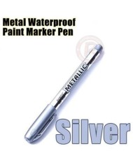 Gümüş Epoksi Varak Kalem - Alkol bazlı Metalik