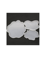 Bardak Altı Reçine Epoksi Kalıp - 3 boyut Set -241-ABC