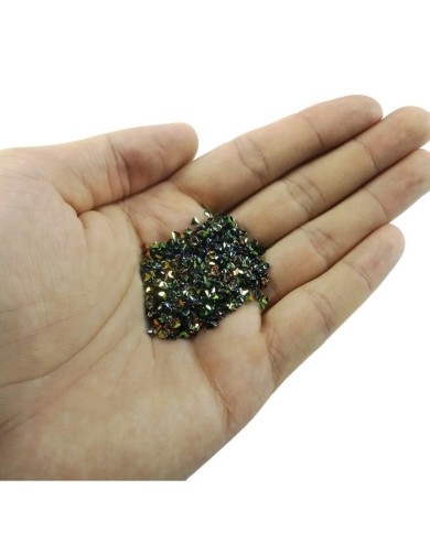 Üçgen Pul Kırığı - Parlak Yeşil 25 gr