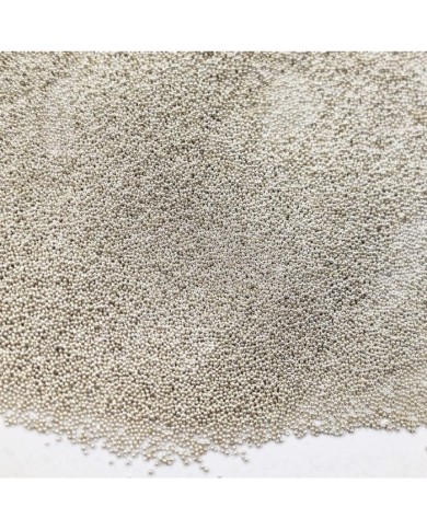 Kum Havyar Boncuk  Gümüş 500 Gram