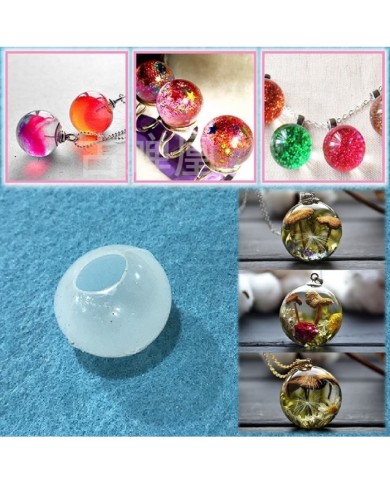 Yuvarlak Kolye Reçine Epoksi Kalıp - 3cm -Kod:93