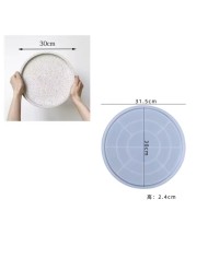 Yuvarlak tabak silikon kalıp -32 cm-Kod:396