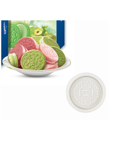 Epoksi Silikon OREO Çerez Kalıp -Kod:919