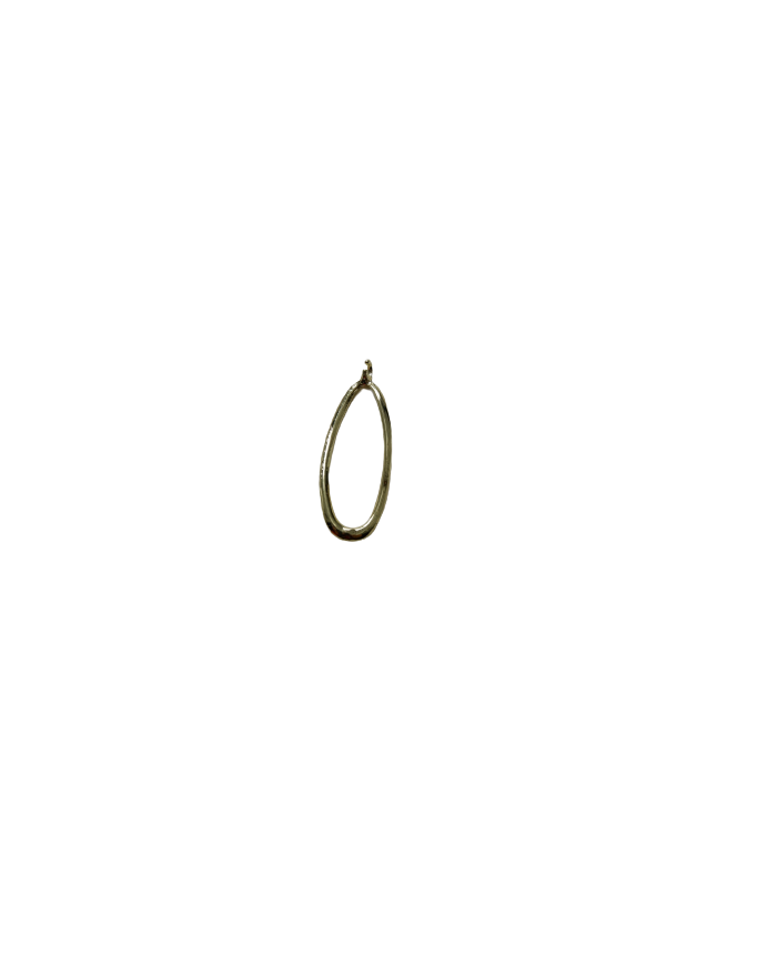 Elips Model Metal kolye Ucu - Gold