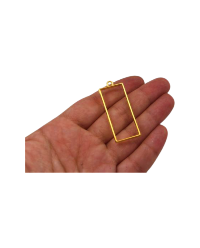 Pirinç Dört Yapraklı Yonca Kolye Ucu - Bijuteri Takı