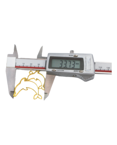 Pirinç Yunus Kolye Ucu - Bijuteri Takı