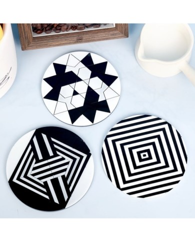 DESENLİ BARDAK ALTI SİLİKON EPOKSİ KALIP -117 x 117-Kod:393