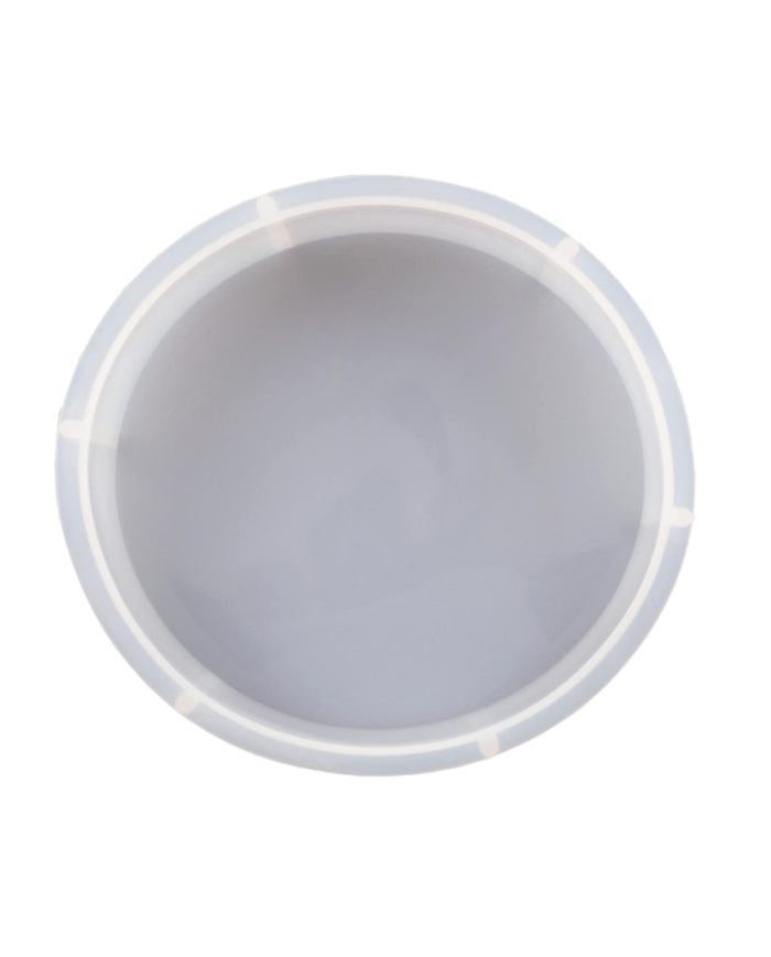 Dekoratif Silikon Kalıp Epoksi Döküm Kalıbı-Yuvarlak -Kod:1045