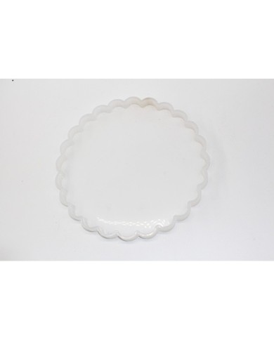 Silikon Epoksi ve Beton Kalıbı -dalgalı - 19cm -Kod:301