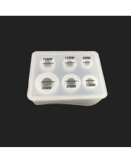 Küçük Damla Model Reçine Epoksi Kalıp - Çoklu  Slikon Kalıp -Kod:242