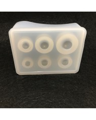 Küçük Damla Model Reçine Epoksi Kalıp - Çoklu  Slikon Kalıp -Kod:242