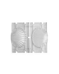 İstiridye Mika Mum Kalıbı Küçük - Mika Model: