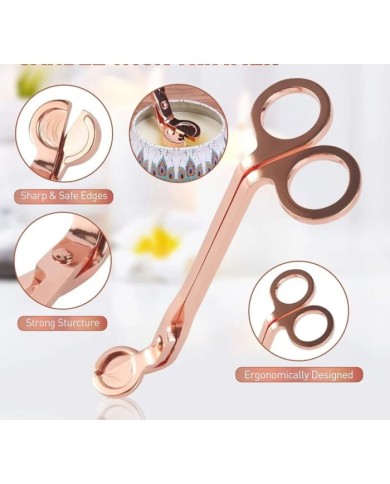 Gold Mum Bakım Seti ( Makas,Söndürücü,Raf Plakası,Fitil Çekici)