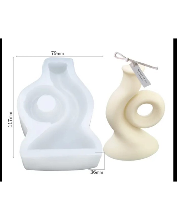 Mum Model 1- Hobi Silikon Kalıbı - Kod:262