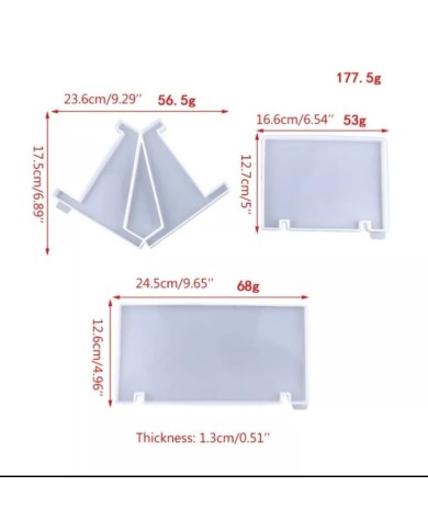 Silikon Raf Kalıbı - Hobi Silikon Kalıbı - Kod:454