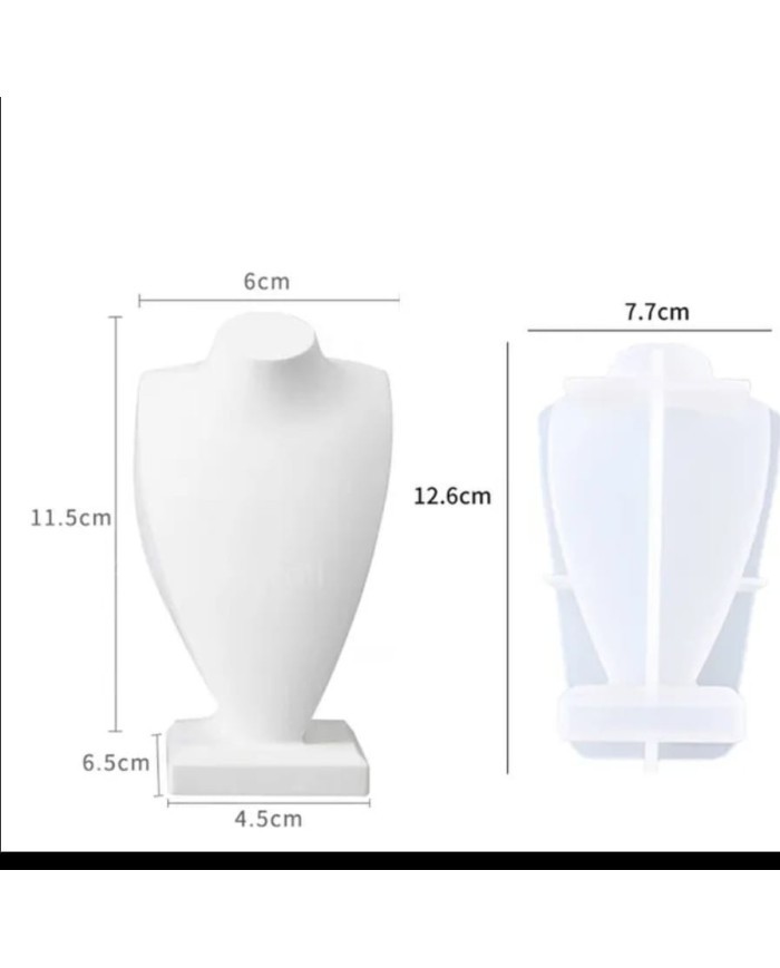 Silikon Takı Mankeni - Hobi Silikon Kalıbı - Kod:1019