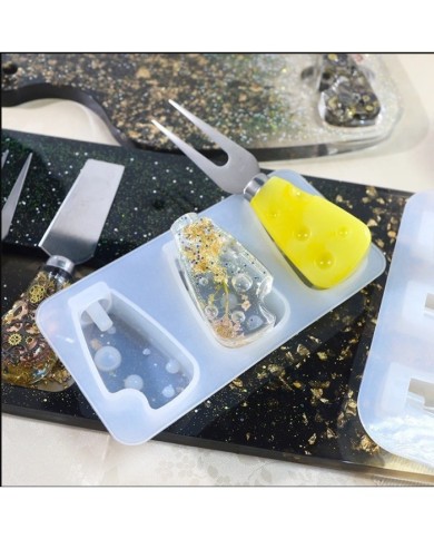 Peynir Bıçağı Silikon Seti - Hobi Silikon Kalıbı -Kod:459/Set:7