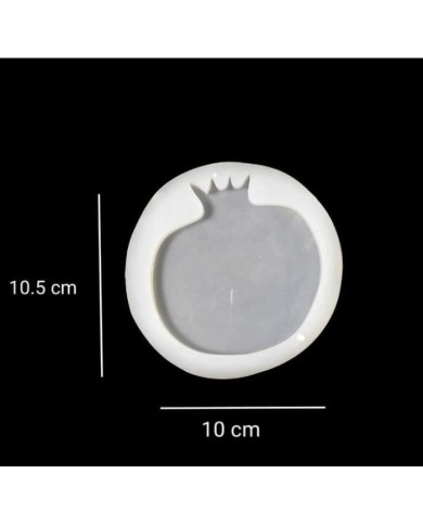 Nar Bardak Altı Kalıbı - Hobi Silikon Kalıbı - Kod: SN1234