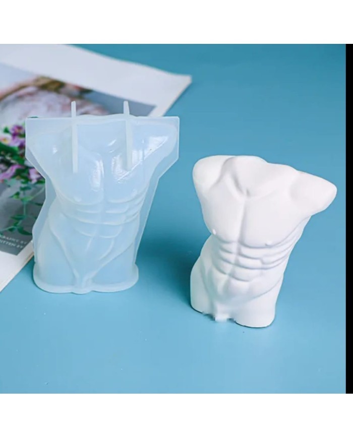 Erkek Vücudu Reçine Epoksi,Sabun ve Mum Kalıbı -Kod:474