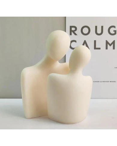 Bakışan Heykel Model 2 Mum Kalıbı - Hobi Silikon Kalıbı -Kod:467