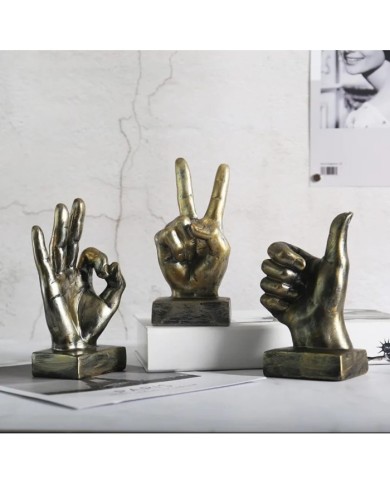 Okey İşareti Dekoratif Beton Kalıbı - Hobi Silikon Kalıbı -Kod:1080