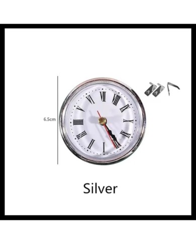 Altıgen Dekoratif Saat Kalıbı Seti - Hobi Silikon Kalıbı -Kod:1078