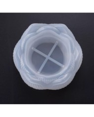 Lotus Mum Kalıbı - Hobi Silikon Kalıbı -Kod:1077