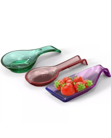 Dikdörtgen Kaşıklık Epoksi Kalıbı - Hobi Silikon Kalıbı -Kod:314