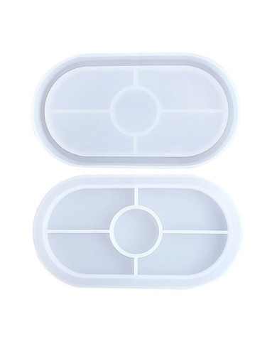 Büyük Boy Terazzo Bardak Altı Reçine Epoksi ve Beton Kalıbı - Kod:315