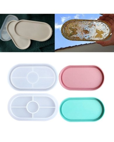 Büyük Boy Terazzo Bardak Altı Reçine Epoksi ve Beton Kalıbı - Kod:315