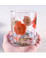 Bardak ve Altı Reçine Epoksi Silikon Kalıbı - Kod:1062