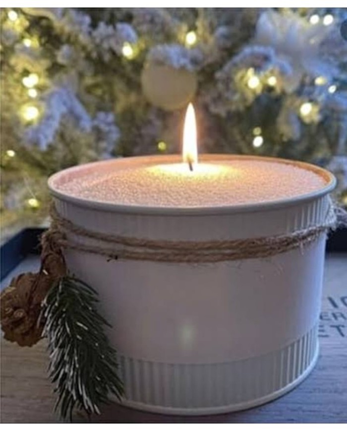 Organik İnci Tozu Mum -100gr