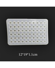 Kristal Taş Reçine Epoksi, Sabun ve Mum Kalıbı 6 x 4 cm -Kod:84