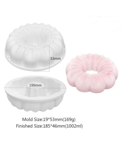 Papatya Kek Mum Kalıbı