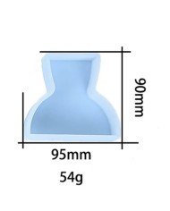 Mumluk Kristal Epoksi Reçine Kalıp - Kod:478