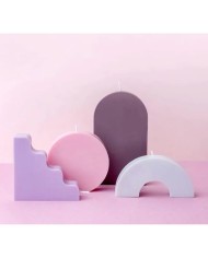 Üçgen Mum Silikon Kalıbı - Kod:506